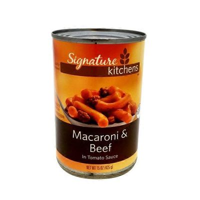 Signature Kitchens Macaroni & Beef in Tomato Sauce