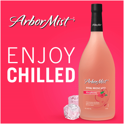 Arbor Mist Raspberry Pink Moscato Fruit Wine