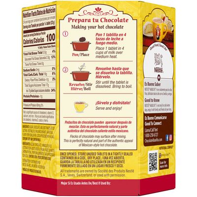 Abuelita Nestle Mexican Hot Chocolate Tablets