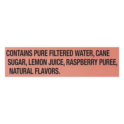 Simply Lemonade With Raspberry, All Natural Non-Gmo
