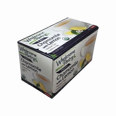 Wholesome Pantry Chamomile with Lemon Caffeine Free Herbal Tea