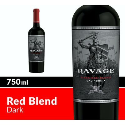 Ravage Dark Red Blend Red Wine