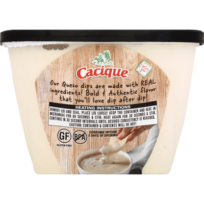 Cacique Queso Dip, Queso Blanco, Mexican-Style, Mild