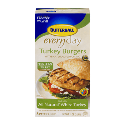 Butterball Natural Inspirations All Natural Turkey Burgers