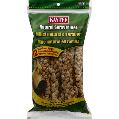 Kaytee Treat, for Pet Birds, Natural Spray Millet