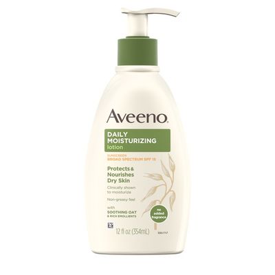 Aveeno Daily Moisturizing Lotion With Broad Spectrum SPF 15