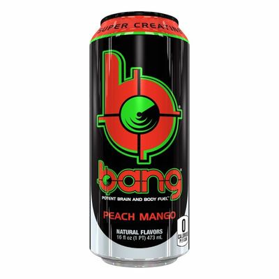 Bang Potent Brain and Body Fuel, Peach Mango