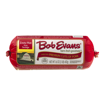 Bob Evans Farms Zesty Hot Pork Sausage