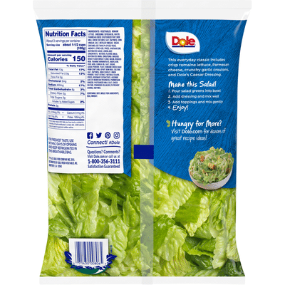 Dole Classic Kit, Caesar