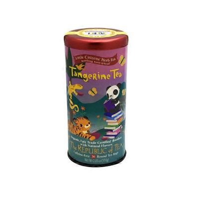 The Republic Of Tea Little Citizens Caffeine-free Herb Tea, Tangerine