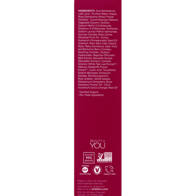 andalou rose face wash