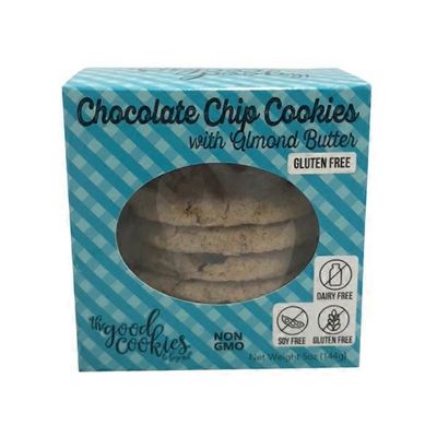 The Good Cookie Gluten Free Chocolate Chip Almond Butter Cookie