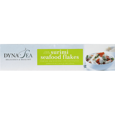 Dyna Ea Seafood Flakes, Surimi, Crab Flavor