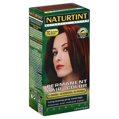 Naturtint Hair Color, 7C, Terracota Blonde, Permanent, Box
