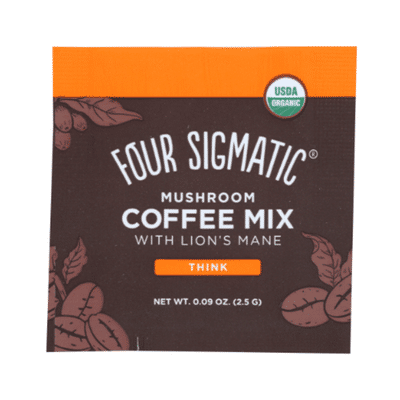 Four Sigmatic Lions Mane Mushroom Coffee Packet