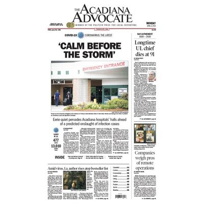 The Acadia Advocate Newspaper