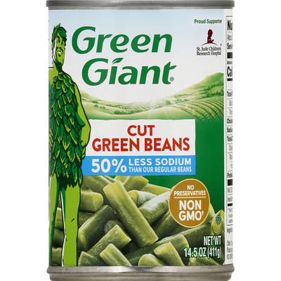Green Giant Less Sodium Cut Green Beans