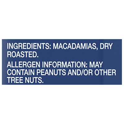 Fisher Macadamias, Chopped