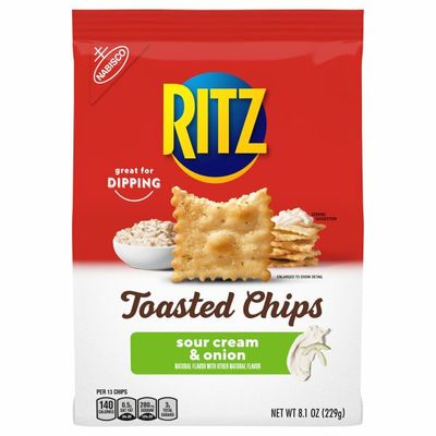Ritz Toasted Chips, Sour Cream & Onion Flavored