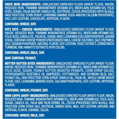 Nabisco Variety Pack Classic Mix Cookies & Crackers, 5 Varieties