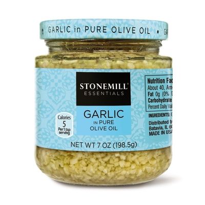 Stonemill Minced Garlic In Extra Virgin Olive Oil