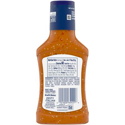 Kraft Zesty Italian Salad Dressing