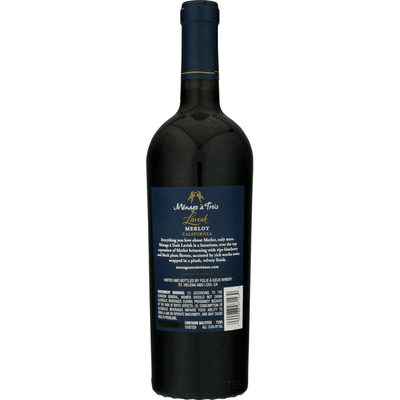 Menage a Trois Lavish Merlot Red Wine