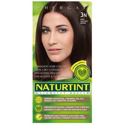 Naturtint Hair Color, Permanent, Dark Chestnut Brown 3N