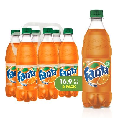 Fanta Orange Soda Fruit Flavored Soft Drink