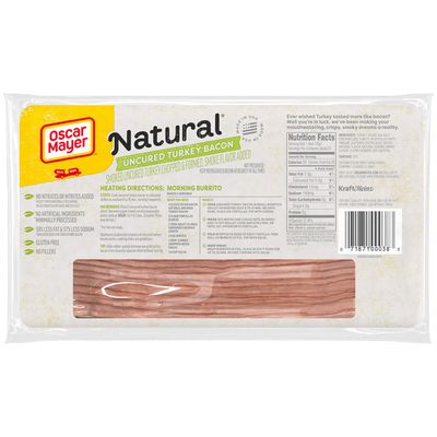 Oscar Mayer Turkey Bacon 50% less fat