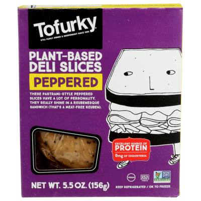Turtle Island Foods Peppered Tofurky Deli Slices