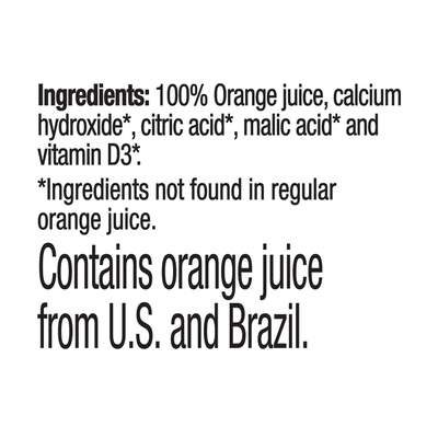 Tropicana No Pulp with Calcium & Vitamin D 100% Orange Juice