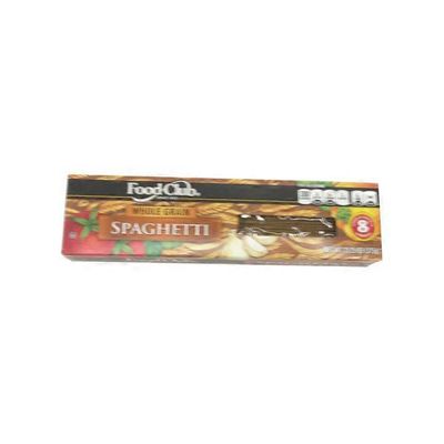 Food Club Whole Grain Spaghetti