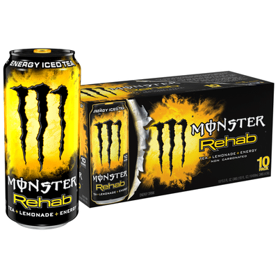 Monster Energy Rehab Tea + Lemonade (15.5 oz) - Instacart