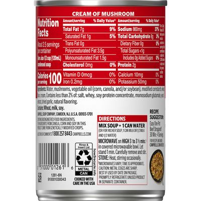 Campbell's Cream of Mushroom Soup