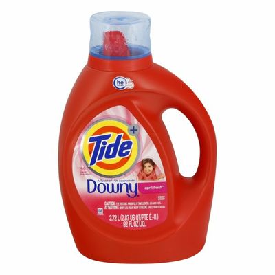 Tide Plus a Touch of Downy High Efficiency Liquid Laundry Detergent April Fresh, 48 Loads