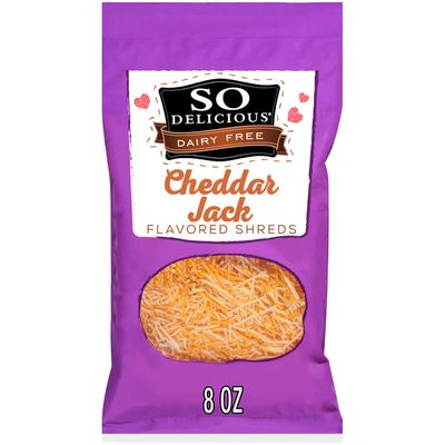 So Delicious Cheddar Jack Shredded Cheese