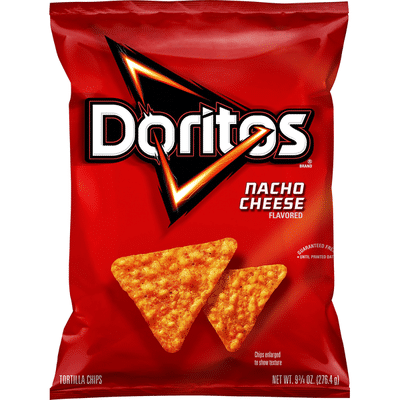 Doritos Nacho Flavored Tortilla Chips