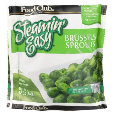 Food Club Steamin' Easy, Brussels Sprouts