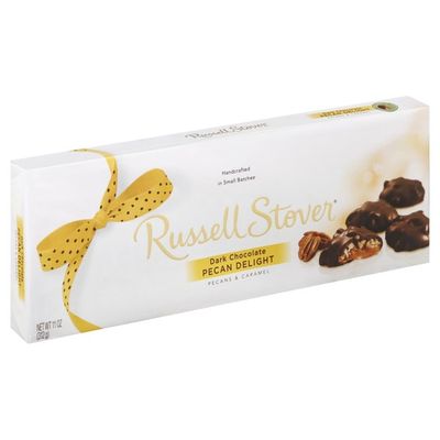 Russell Stover Dark Chocolate, Pecan Delight