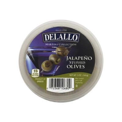 DeLallo Jalapeno Stuffed Olives