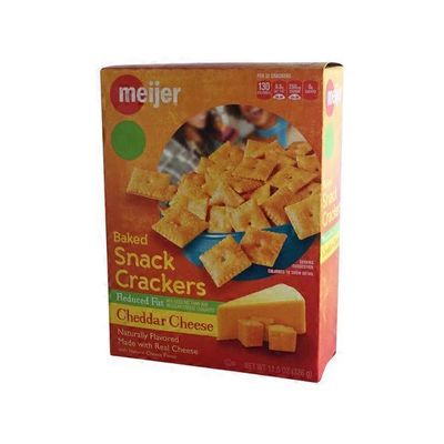 Meijer Reduced Fat Cheese Crackers