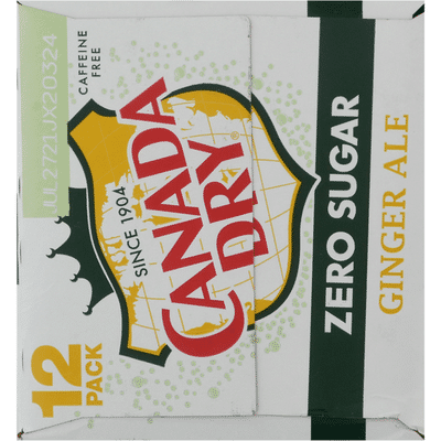 Canada Dry Zero Sugar Ginger Ale