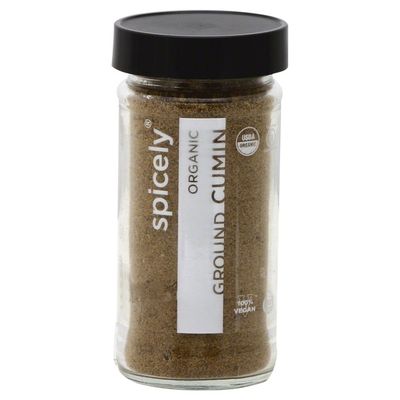 Spicely Organics Cumin, Organic, Ground