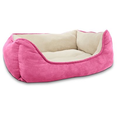 Petco Pink Box Dog Bed 24"L X 18" W X 7" H