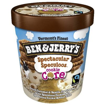 Ben & Jerry's Ice Cream Spectacular Speculoos Cookie Core