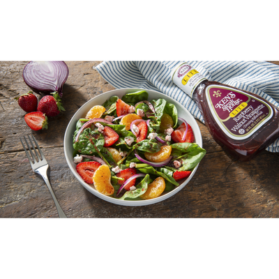 Ken's Steak House Raspberry Walnut Vinaigrette Dressing Lite