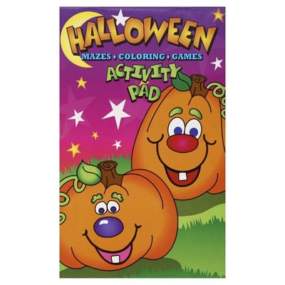 Oriental Trading Activity Pad, Halloween
