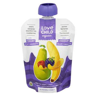 Banana Blueberry & Raspberry Protein Yogurt