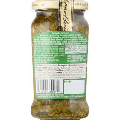 Filippo Berio Classic Pesto Sauce